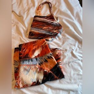 Vibrant Abstract Activewear Set